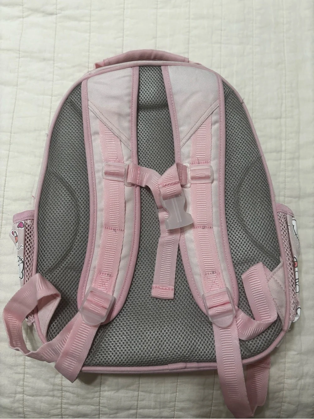 Pottery Barn Kids Pink Hello Kitty Pattern Backpack